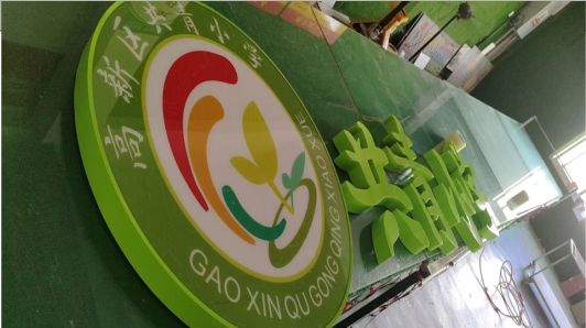 阜宁县常见的发光字类型