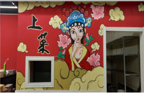 阜宁县墙体彩绘的发展和应用