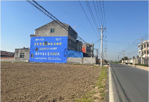 阜宁县墙体广告用的是什么漆？