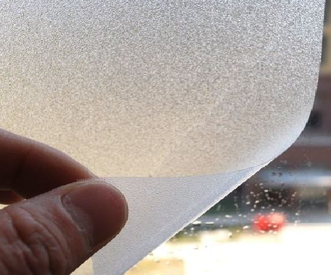 阜宁县玻璃门外面粘广告用什么材料好？